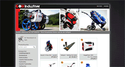 Desktop Screenshot of golf-industries.de